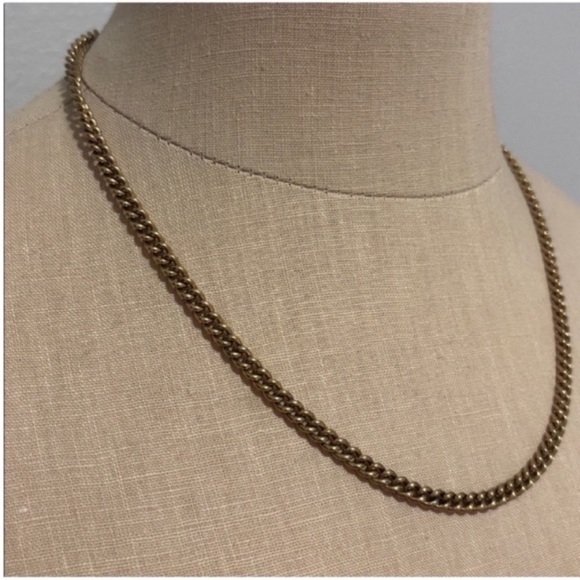 NWOT Kendra Scott Ace Necklace Vintage Gold - Picture 7 of 10